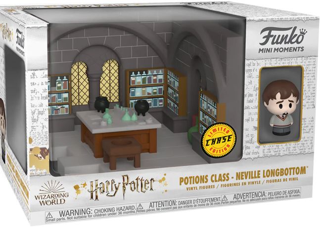 Figurine Funko Mini Moments Harry Potter Cours de potions - Neville Londubat [Chase]