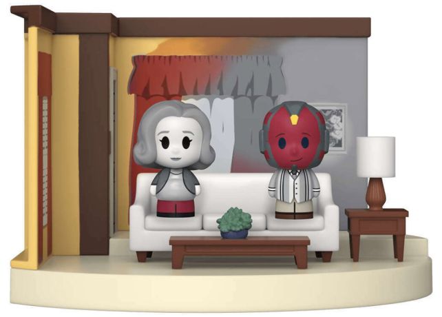 Figurine Funko Mini Moments WandaVision [Marvel] 1960's - Wanda & Vision