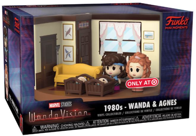 Figurine Funko Mini Moments WandaVision [Marvel] 1980's - Wanda & Agnes