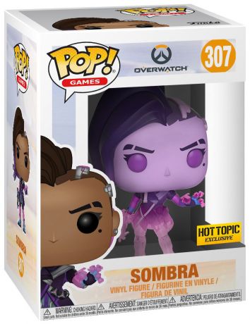 Figurine Funko Pop Overwatch #307 Sombra - Translucide