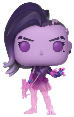 Figurine Funko Pop Overwatch #307 Sombra - Translucide