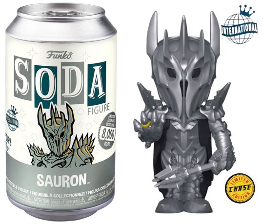 Figurine Funko Soda Le Seigneur des Anneaux Sauron (Canette Grise) [Chase]