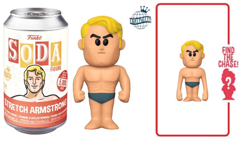 Figurine Funko Soda Hasbro Stretch Armstrong (Canette Rouge)