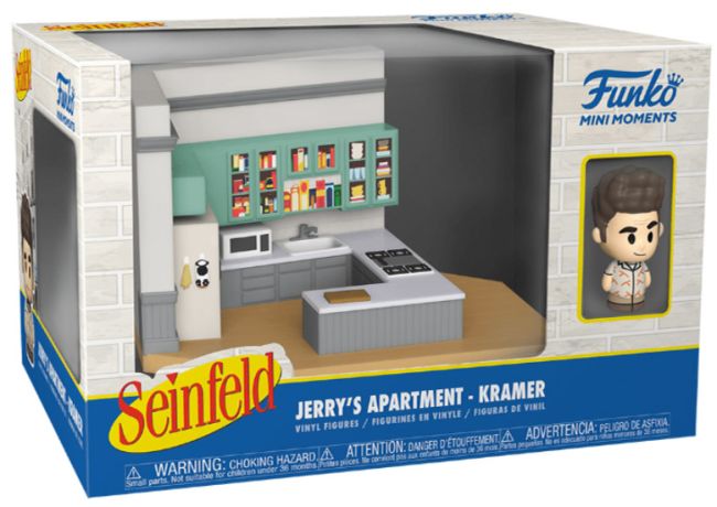 Figurine Funko Mini Moments Seinfeld Appartement de Jerry - Kramer