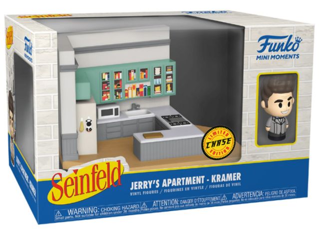 Figurine Funko Mini Moments Seinfeld Appartement de Jerry - Kramer [Chase]