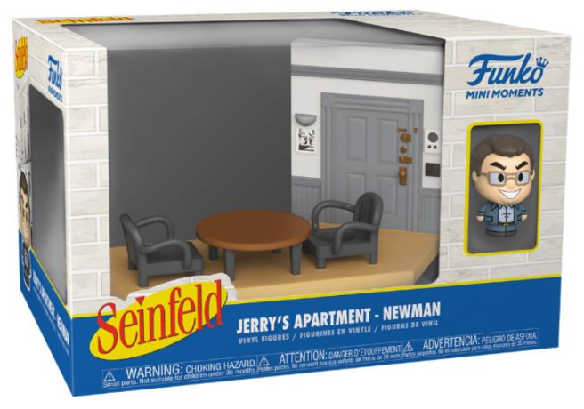 Figurine Funko Mini Moments Seinfeld Appartement de Jerry - Newman