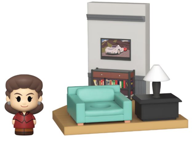 Figurine Funko Mini Moments Seinfeld Appartement de Jerry - Elaine