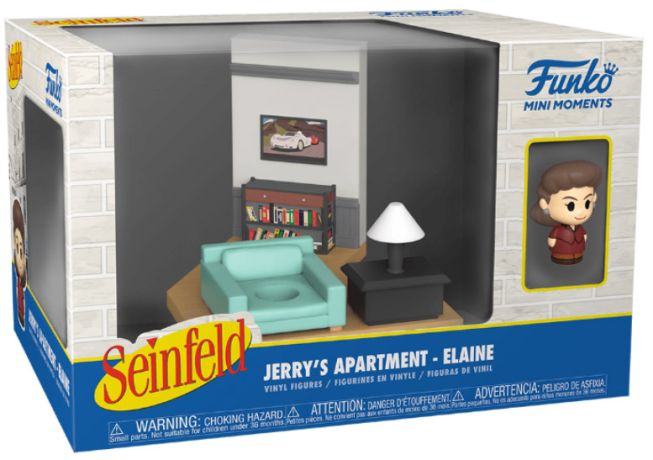 Figurine Funko Mini Moments Seinfeld Appartement de Jerry - Elaine