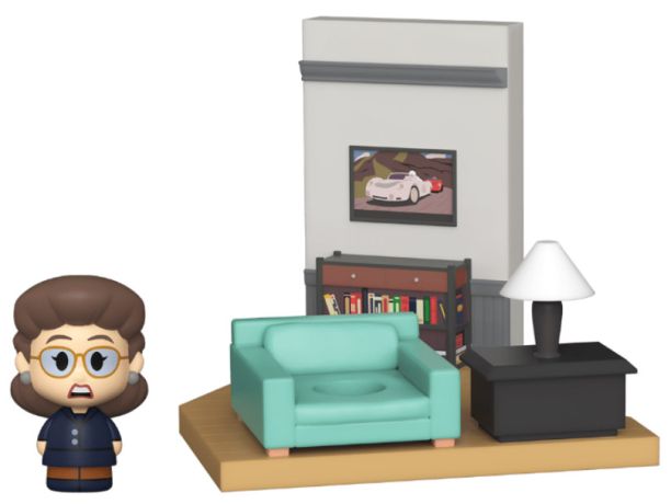 Figurine Funko Mini Moments Seinfeld Appartement de Jerry - Elaine [Chase]