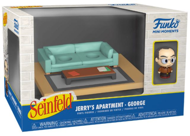 Figurine Funko Mini Moments Seinfeld Appartement de Jerry - George