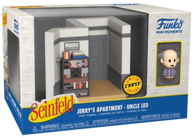 Figurine Funko Mini Moments Seinfeld Appartement de Jerry - Oncle Léo [Chase]
