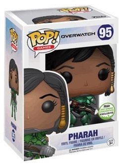 Figurine Funko Pop Overwatch #95 Pharah - Emeraude