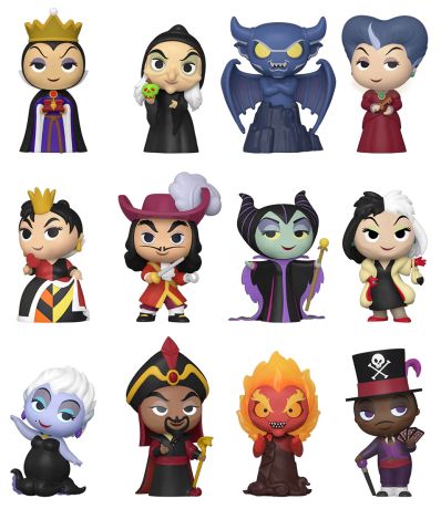 Figurine Funko Mystery Minis Disney Villains Disney Villains - 12 Figurines