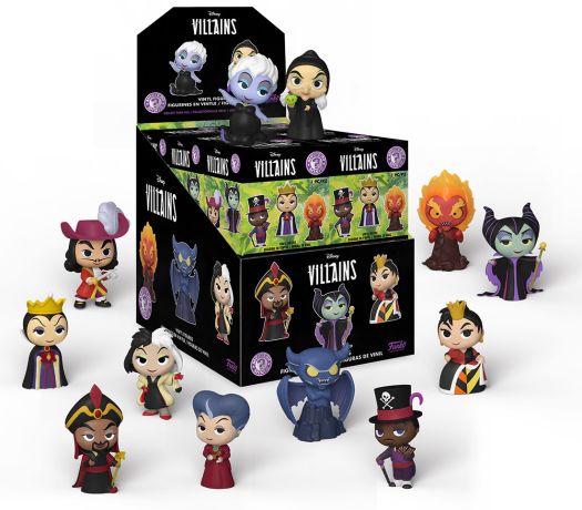 Figurine Funko Mystery Minis Disney Villains Disney Villains - 12 Figurines