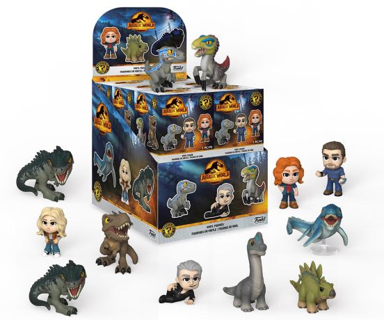 Figurine Funko Mystery Minis Jurassic World : Le Monde d'après Jurassic World - 12 Figurines