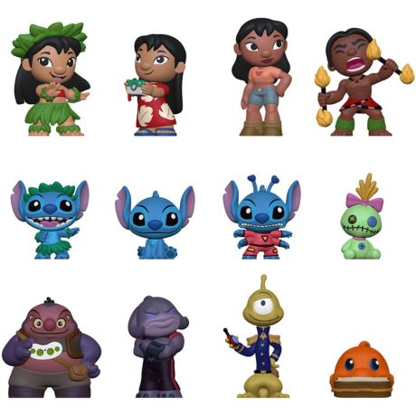 Figurine Funko Mystery Minis Lilo et Stitch [Disney] Lilo et Stitch - 12 Figurines