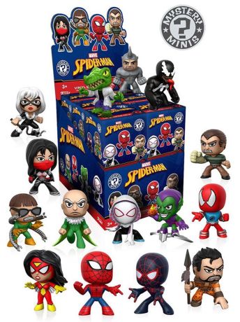 Figurine Funko Mystery Minis Marvel Comics Spider-Man - 15 Figurines