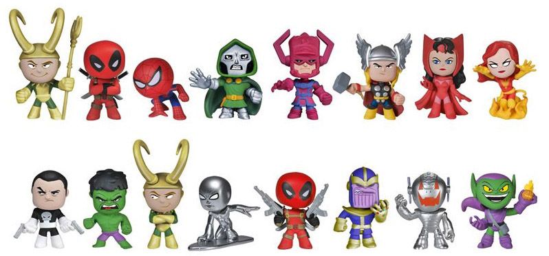 Figurine Funko Mystery Minis Marvel Comics Marvel Série 1 - 16 Figurines