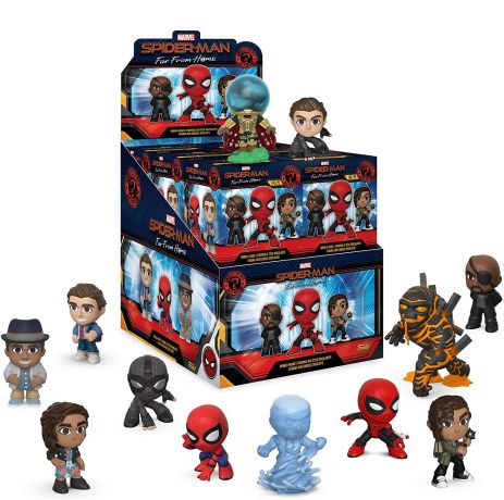 Figurine Funko Mystery Minis Spider-Man : Far from Home [Marvel] Spider-Man : Far From Home - 12 Figurines