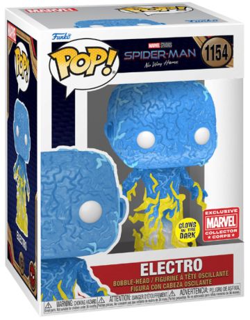 Figurine Funko Pop Spider-Man: No Way Home #1154 Electro - Glow in the Dark