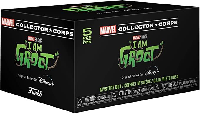 Figurine Funko Pop Je s'appelle Groot [Marvel] Marvel Collector Corps - Coffret Mystère
