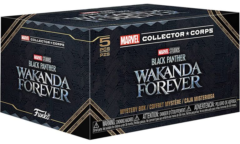 Figurine Funko Pop Black Panther : Wakanda Forever [Marvel] Marvel Collector Corps - Coffret Mystère