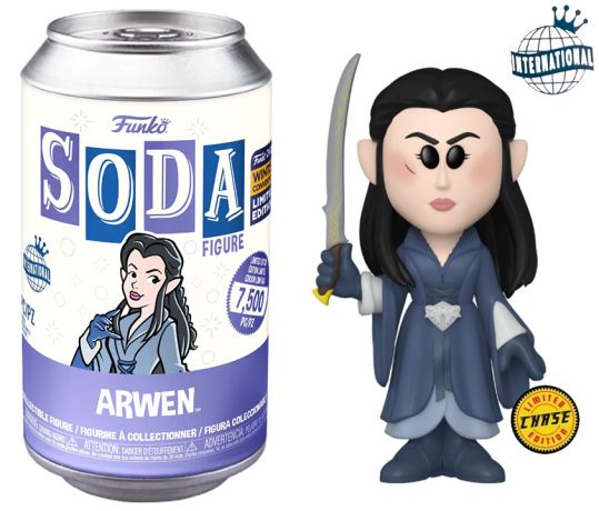 Figurine Funko Soda Le Seigneur des Anneaux Arwen (Canette Violette) [Chase]