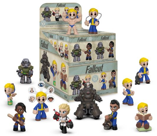 Figurine Funko Mystery Minis Fallout Fallout Série 2 - 12 Figurines