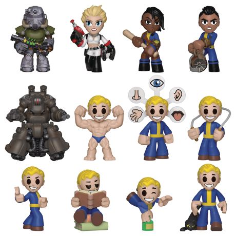 Figurine Funko Mystery Minis Fallout Fallout Série 2 - 12 Figurines