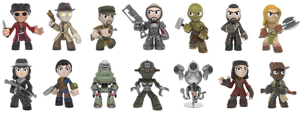 Figurine Funko Mystery Minis Fallout Fallout 4 - 14 Figurines