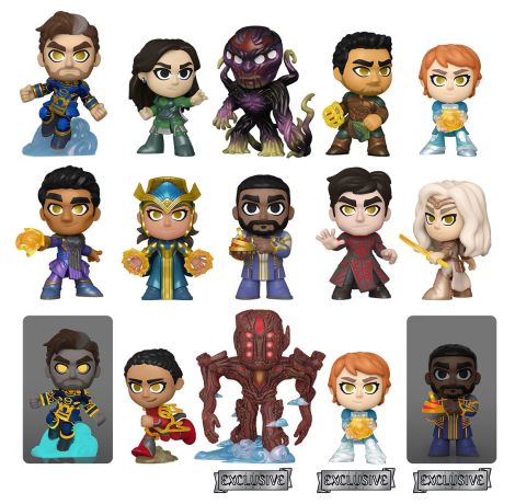 Figurine Funko Mystery Minis Les Éternels [Marvel] Les Éternels - 12 Figurines