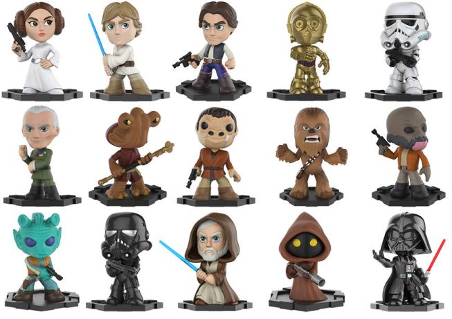 Figurine Funko Mystery Minis Star Wars 4 : Un nouvel espoir Un nouvel espoir - 15 Figurines