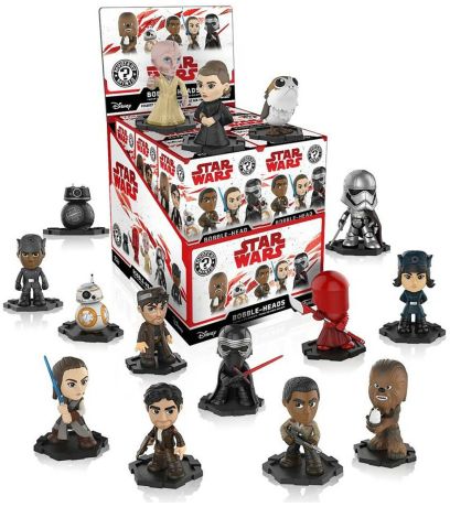 Figurine Funko Mystery Minis Star Wars 8 : Les Derniers Jedi Les Derniers Jedi - 15 Figurines