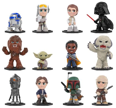 Figurine Funko Mystery Minis Star Wars 5 : L'Empire Contre-Attaque L'Empire Contre-Attaque - 12 Figurines