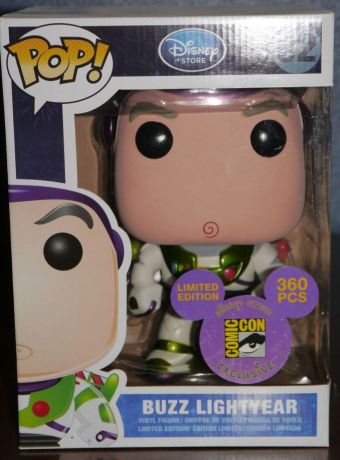 Figurine Funko Pop Disney #02 Buzz l'Eclair - Métallique