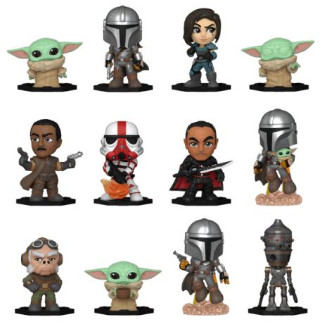 Figurine Funko Mystery Minis Star Wars : Le Mandalorien Le Mandalorien - 12 Figurines