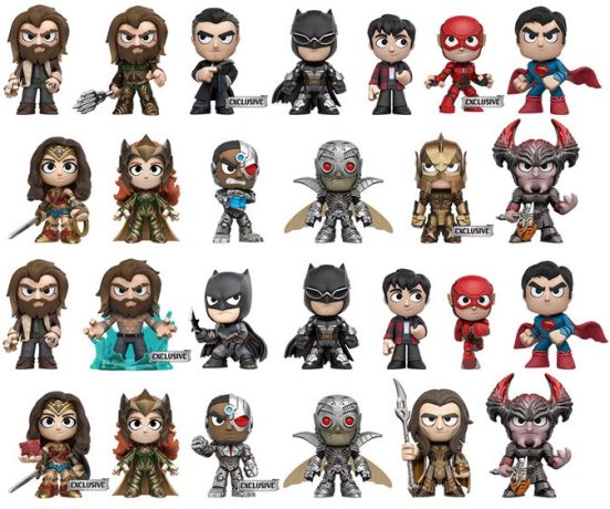 Figurine Funko Mystery Minis Justice League [DC] Justice League - 13 Figurines