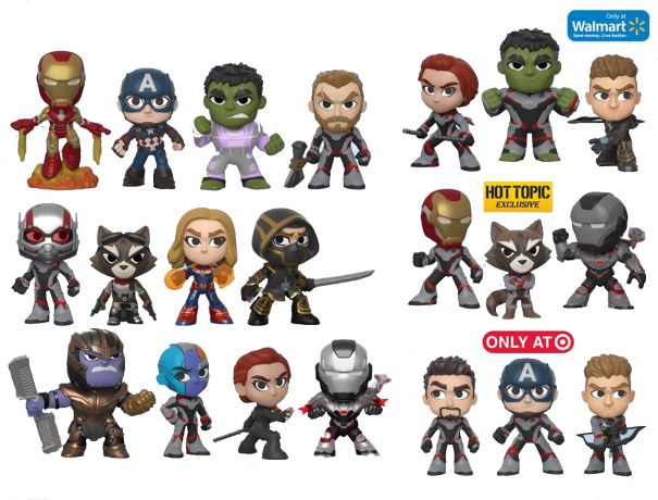 Figurine Funko Mystery Minis Avengers : Endgame [Marvel] Endgame - 12 Figurines