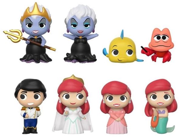 Figurine Funko Mystery Minis La Petite Sirène [Disney] La Petite Sirène - 8 Figurines