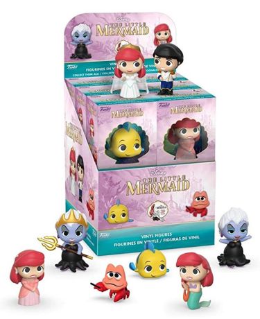 Figurine Funko Mystery Minis La Petite Sirène [Disney] La Petite Sirène - 8 Figurines