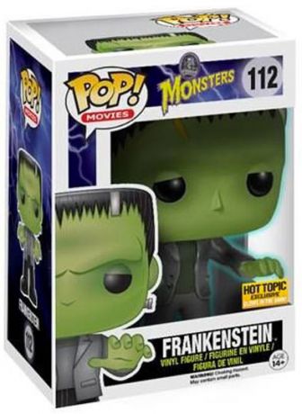 Figurine Funko Pop Universal Monsters #112 Frankenstein - Brille dans le noir