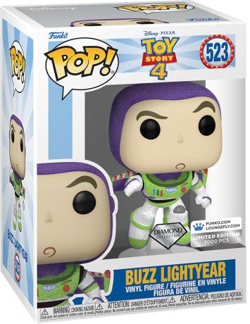 Figurine Funko Pop Toy Story 4 [Disney] #523 Buzz l'Éclair - Diamant