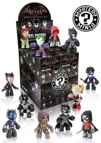 Figurine Funko Mystery Minis Batman Arkham Asylum Arkham Games- 12 Figurines