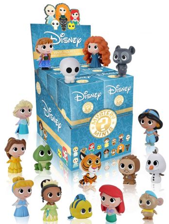 Figurine Funko Mystery Minis Disney Ultimate Princess Princesses et compagnons - 12 Figurines