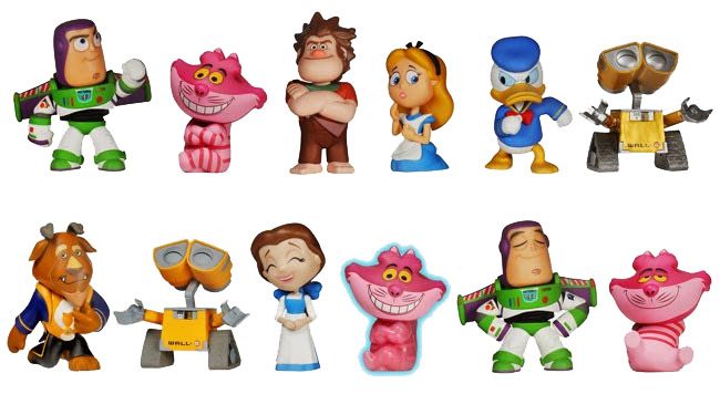 Figurine Funko Mystery Minis Disney Disney SDCC 2014 - 12 Figurines