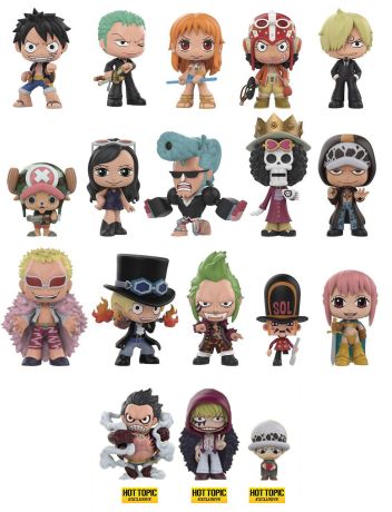 Figurine Funko Mystery Minis One Piece One Piece - 15 Figurines