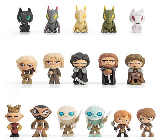 Figurine Funko Mystery Minis Game of Thrones Game Of Thrones Série 1 - 16 Figurines