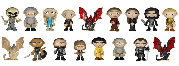 Figurine Funko Mystery Minis Game of Thrones Game Of Thrones Série 2 - 17 Figurines