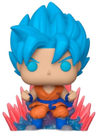 Figurine Funko Pop Dragon Ball Super #1256 Son Goku Super Saiyan Blue Kaiôken x20 - Glow in the Dark