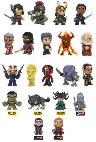 Figurine Funko Mystery Minis Thor Ragnarok [Marvel] Thor : Ragnarok - 14 Figurines